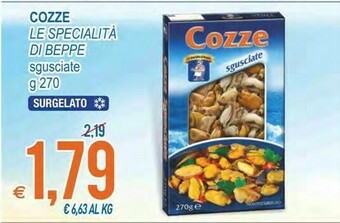 MD Discount Le Specialita Di Beppe Cozze Sgusciate offerta