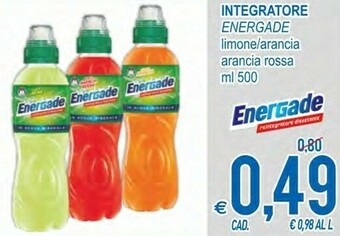 MD Discount Energade Gusto Limone 500 G(ml) offerta