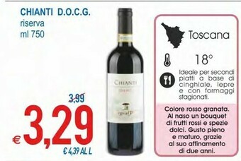 MD Discount Chianti DOCG Riserva offerta