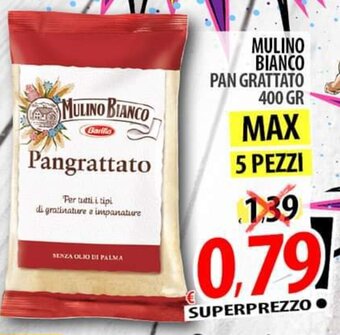 Il Genio Supermercato Mulino Bianco Pan Grattato 400 gr offerta