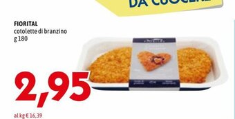 Fiorital Cotolette di Branzino g 180