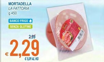 MD Discount La Fattoria Mortadella Senza Glutine offerta