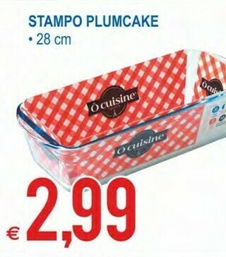 O Cuisine Stampo Plumcake