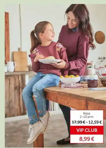 Felpa 2 -10 anni