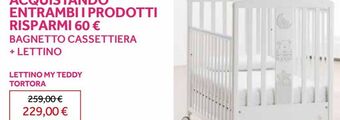 Prenatal Lettino my teddy tortora offerta