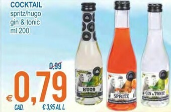 MD Discount Cocktail Spritz / Hugo / Gin & Tonic offerta
