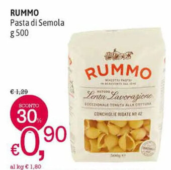 A&O Rummo Pasta di Semola g 500 offerta