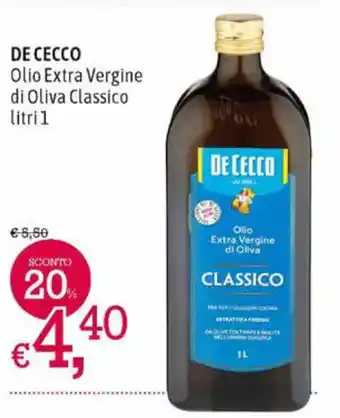 A&O De Cecco Olio Extra Vergine di Oliva Classico Litri 1 offerta