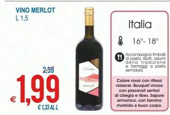 MD Discount Vino Merlot offerta