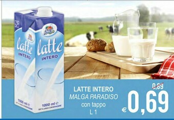 MD Discount Malga Paradiso Latte Intero Con Tappo offerta