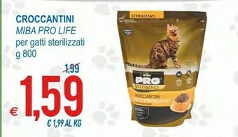 MD Discount Miba Croccantini Pro Life offerta
