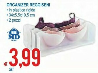 MD Discount Organizer Reggiseni offerta