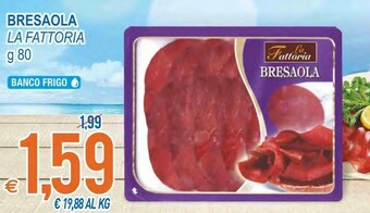 MD Discount La Fattoria Bresaola offerta