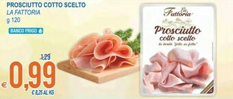 MD Discount La Fattoria Prosciutto Cotto 120 G(ml) offerta