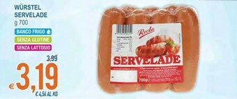 MD Discount Recla Wurstel Servelade offerta