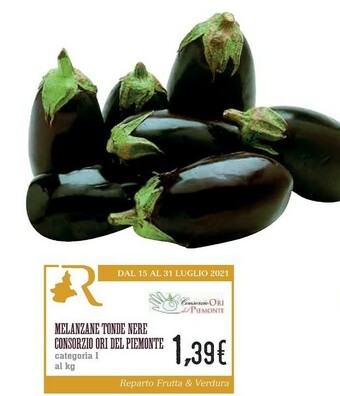 Conad Consorzio Ori Del Piemonten Melanzane Tonde Nere offerta