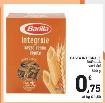 Conad Barilla Pasta offerta