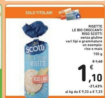 Scotti Olio Di Riso 750 G Ml Offerta Di Conad