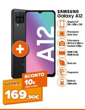 Expert Samsung Galaxy A12 offerta