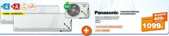 Expert Panasonic Climatizzatore Dual CUZTZ41912WKEW offerta