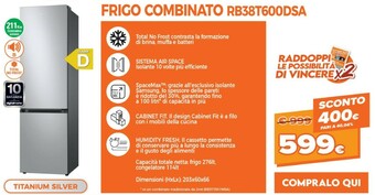Expert Samsung Frigo Combinato RB38T600DSA offerta