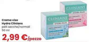 Clinians Hydra Plus Crema viso 50 ml