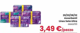 Interspar Lines Seta Ultra 20/22/28/32 Assorbenti offerta