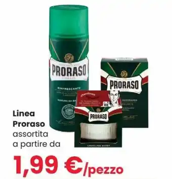 Interspar Linea Proraso offerta