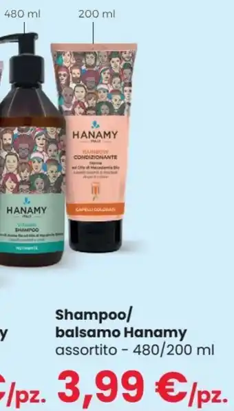 Hanamy Shampoo/balsamo 480/200 ml