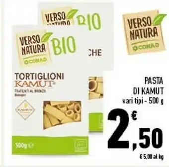 Conad City Conad Pasta Di Kamut Verso Natura offerta