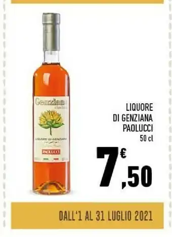 Paolucci Liquore Di Genziana