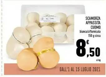 Conad Cuomo Scamorza Appassita Bianca/affumicata offerta