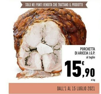 Conad Porchetta Di Ariccia Igp offerta