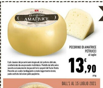 Conad Petrucci Pecorino Di Amatrice offerta