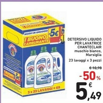 Conad Chanteclair Detersivo lavatrice offerta
