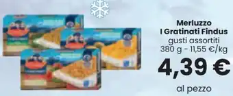 Interspar Findus Merluzzo I Gratinati 380 g offerta