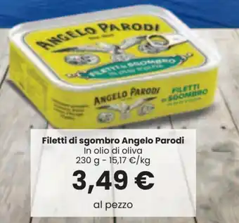 Interspar Angelo Parodi Filetti di Sgombro 230 g offerta