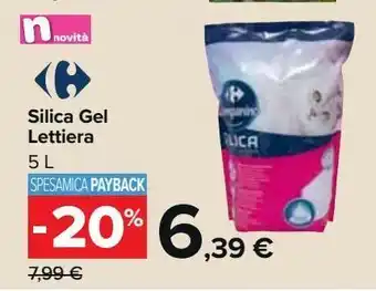 Carrefour Market Silica gel lettiera offerta