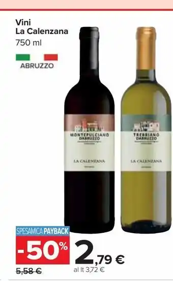 Vini la calenzana