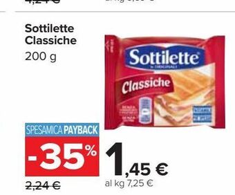 Sottilette classiche