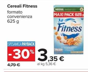 Carrefour Iper Cereali fitness offerta