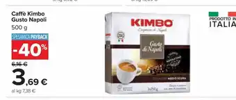 Carrefour Market Caffè kimbo gusto napoli offerta