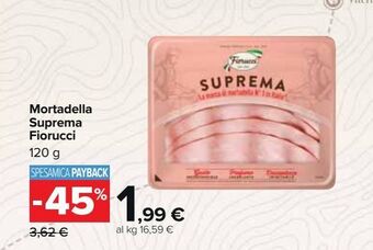 Carrefour Market Mortadella suprema fiorucci offerta