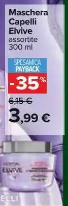 Carrefour Iper Maschera capelli elvive offerta