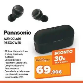 Expert Panasonic Auricolari RZS300WEK offerta