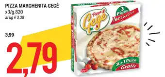 Gegé Pizza Margherita x3/ 820 g