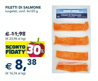 Esselunga Esselunga Filetti Di Salmone offerta