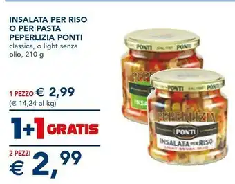 Esselunga Ponti Insalata Per Riso O Per Pasta Peperlizia offerta