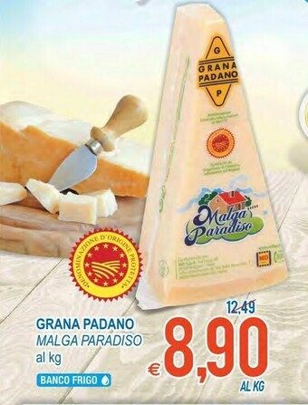 MD Discount Malga Paradiso Grana Padano offerta
