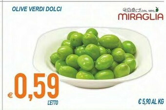 MD Discount Miraglia Olive Verdi Dolci offerta